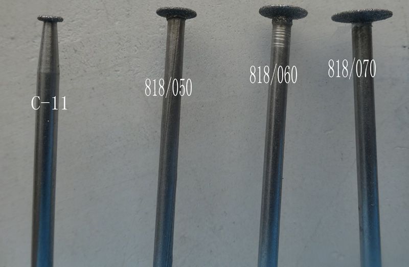 迷你拋光羊毛筆刷筆型刷電鉆電磨刷筆形刷帶柄羊毛磨頭碗型T型