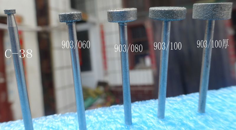 迷你拋光羊毛筆刷筆型刷電鉆電磨刷筆形刷帶柄羊毛磨頭碗型T型